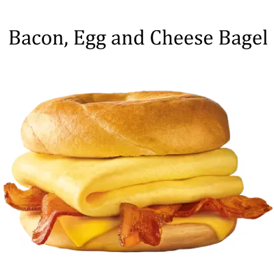 Bacon, Egg and Cheese Bagel