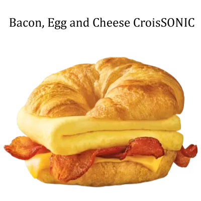 Bacon, Egg and Cheese CroisSONIC