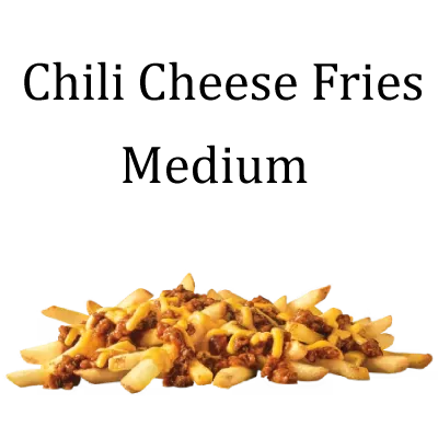 Chili Cheese Fries - Medium