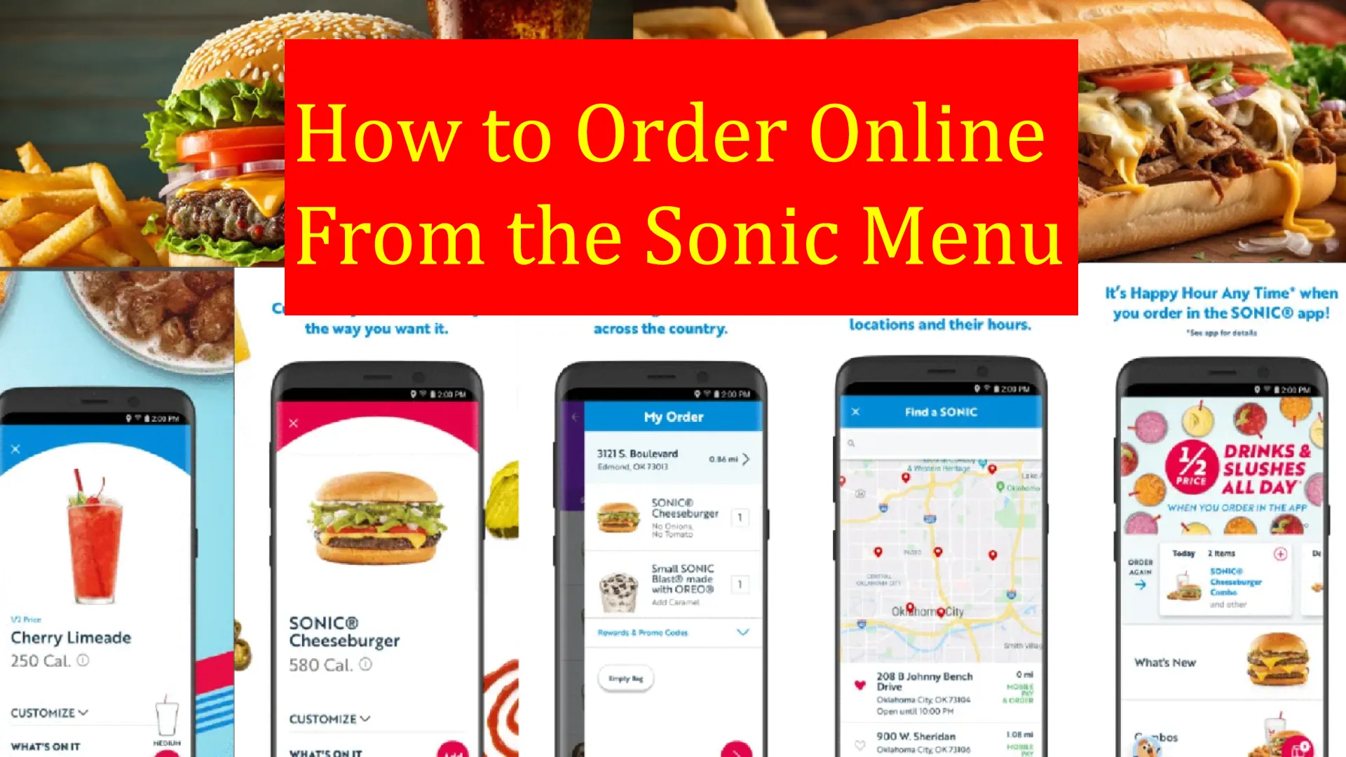 Sonic order online