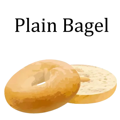 Plain Bagel