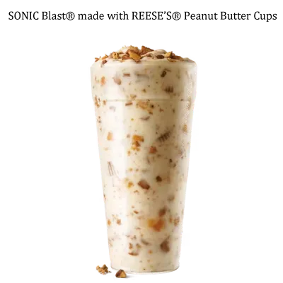 SONIC Blast® made with REESE’S® Peanut Butter Cups
