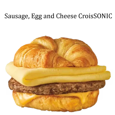 Sausage, Egg and Cheese CroisSONIC