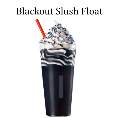 Blackout Slush Float