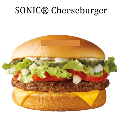 SONIC® Cheeseburger