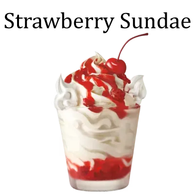 Strawberry Sundae