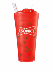 Sonic $1.99 Menu with Prices 2026 7 Medium Cherry Flavor Bubble Slush