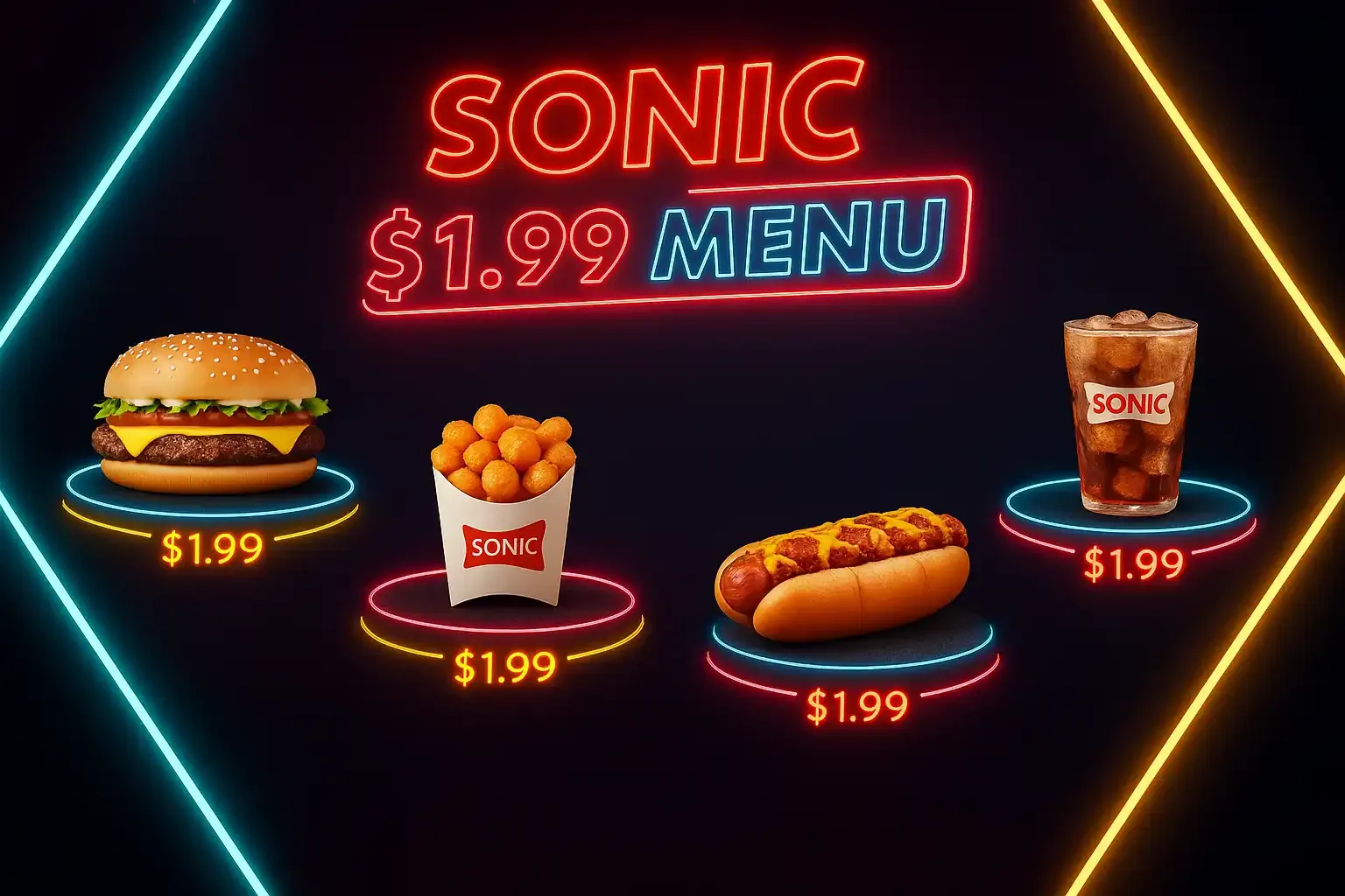 sonic 1.99 menu