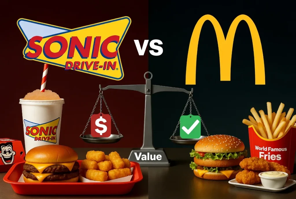 Sonic vs McDonald’s Prices: Which Fast Food Menu Gives Better Value? 1 Sonic vs McDonald’s Prices - Sonicprices.com